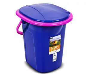 Reise-Chemietoilette GB320BR dunkelblau-rosa / Chemietoilette