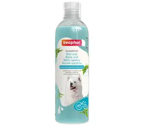 Beaphar Shampoo für weißes Fell 250 ml / Shampoo / pH-neutral / mit Grüntee und Aloe Vera