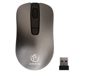 Rebeltec Star Silver / Kabellose Maus / 800/1000/1600 DPI