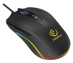 Rebeltec Predator / Gaming-Maus / kabelgebunden / bis zu 6400 DPI / 7 Tasten / USB