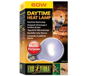 Exo Terra Tageslicht-Wärmelampe 60W / Terrarienlampe / Tageslichtspektrum / UVA-Strahlung