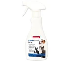Beaphar IMMO Shield 250 ml / Spray / Antiparasitikum / Für Hunde, Katzen und Kleinsäuger