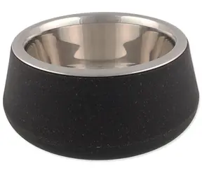 Dog Fantasy EcoStyle grau / Napf / Edelstahl / 17 cm / 850 ml