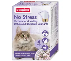 Beaphar No Stress Set für Katzen / Diffusor mit Nachfüllpackung / beruhigende Pheromone / 30 ml
