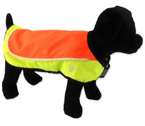 LED-Reflexweste für Hunde (Größe S) / Weste / Wiederaufladbar / 3 Leuchtmodi / bis zu 5 Stunden Leuchtdauer