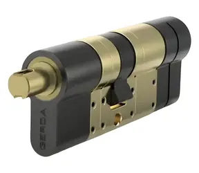 Tedee EXXO SMART schwarz / Zylinder / modular / Länge 31-62 mm / EN 1303 6.D / 5 Schlüssel