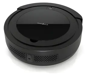 Nedis Saugroboter 3-in-1 Schwarz / Saugroboter / Kehren, Staubsaugen & Wischen / 360 Pa / Bis zu 90 Min.