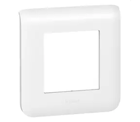 Legrand LCS3 Mosaikweiß / Rahmen / 2 Module / Datenbuchse