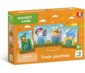 DODO Magnetspiel Zugreise / Magnete / 8 Teile / ab 3 Jahren