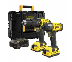 Stanley SFMCK465D2T-QW / Akku-Werkzeugset / 6-teilig