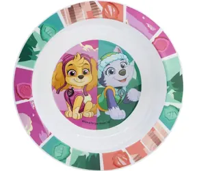 STOR Kinder-Futternapf Paw Patrol: Skye und Everest / 16 x 16 cm / BPA-frei