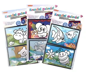 ARTLOVER Magisches Wassermalset / Kreativset / 2 Bilder + Pinsel / ab 3 Jahren
