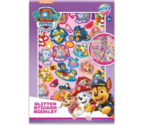 MOXY Glitzersticker Paw Patrol / 8 Seiten / A5 / ab 3 Jahren