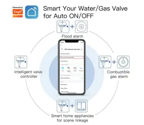MOES WV-QY- EU-EN / Wasser- und Gasventilsteuerung / WLAN / Tuya SMART / Alexa & Google Home