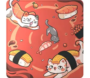 Dark Project Sushi Cats Pro L / Gaming-Mauspad