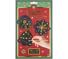 MOXY Rubbelbilder Weihnachten 9-teiliges Kreativset / ab 4 Jahren