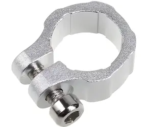 Lamptron Schlauchschelle 10 mm silber / Schlauchschelle für Wasserkühlung / Durchmesser 10 mm