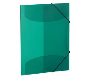 Herma Collection Karton A3, dunkelgrün / Karton / Polypropylen / 3 Taschen / Gummiband