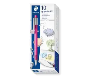 Staedtler Graphite B 05 Magenta / Mikro-Bleistift / Mine B / 0,5 mm