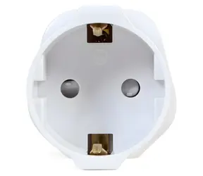 Cablexpert Reiseadapter EU-UK weiß / Netzadapter / 13 A