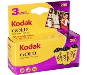 Kodak Gold 200 135/24 3 Stück / Farbnegativfilm / ISO 200 / 24 Aufnahmen