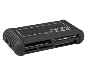 Natec Beetle / Speicherkartenleser / USB 2.0 / 480 Mbit/s / SD, MMC, microSD, M2, xD, CF