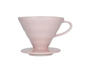 Hario Dripper V60 VDC-02-PPR-UEX pink / Keramik / Größe 2