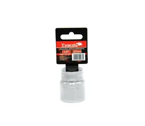 TVARDY 1/2" 27 mm Sechskant-Steckschlüssel / Steckschlüssel / 1/2" / 27 mm