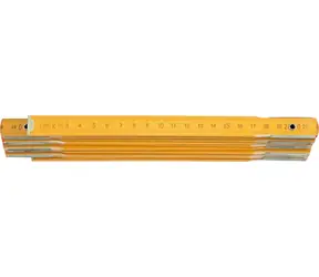 Vorel Faltlineal 1 m Holz gelb / Faltlineal / Holz