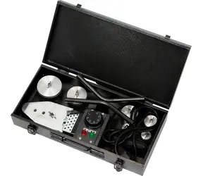 Lund Kunststoffrohrschweißgerät 800 W / Schweißgerät / Polyfusion / 20-63 mm / 0-300 °C / Metallgehäuse