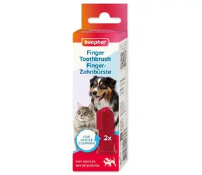 Beaphar Fingerzahnbürste / Zahnpflege / Für Hunde und Katzen