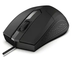 Rebeltec Focus / Kabelgebundene Maus / Optisch / 1200 DPI / 3 Tasten / 125 Hz / USB / 1,8 m