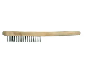 Vorel Handdrahtbürste, 5 Reihen, Holz / Bürste / Holzgriff