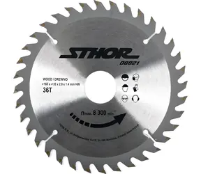 STHOR Holztrennscheibe 160 x 30 mm / Sägeblatt / 36 Zähne