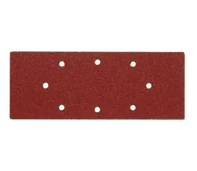 Vorel Schleifpapier 240x93 mm P120 / Schleifpapier / 240x93 mm / Körnung P120 / Mit Löchern / 5 Stück