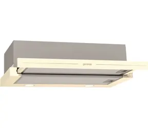 Teleskop-Dunstabzugshaube BHP62CLI elfenbein / Dunstabzugshaube / Teilintegriert (ausziehbar) / Breite 60 cm