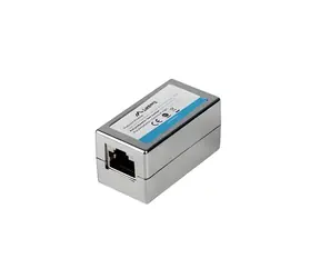 Lanberg AD-RJ45-RJ45-OS6 silber / Netzwerk-Kabelverbinder / RJ45-RJ45 / Cat.6 / geschirmt