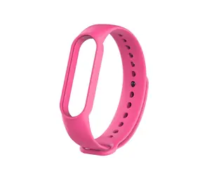 Beline Armband pink / Ersatzarmband / XIAOMI Mi Band 5, Mi Band 6 / Silikon