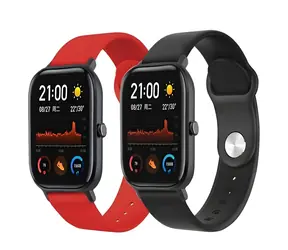 Beline Everyday Armband rot / Armband für Smartwatches / Breite 20 mm / Silikon