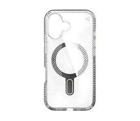 Speck Presidio Perfect Clear Grip transparente Schutzhülle für Apple iPhone 16 mit ClickLock-Verschluss