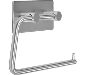 FALA Toilettenpapierhalter aus Edelstahl / Toilettenpapierhalter / Edelstahl SS304 / 3M -Klebeband