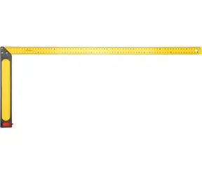 Vorel Quadrat 1000 mm / Quadrat / Lackiertes Stahlband / Millimeter-Skala