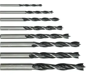 STHOR Holzbohrer-Set, 8-teilig / Holzbohrer-Set