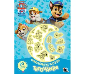JIRI MODELS Malbuch mit leuchtenden Tattoos Paw Patrol / 16 Seiten / Leuchtende Tattoos