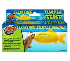 ZOO MED Schildkrötenfutterautomat / Schwimmend / Dosierungskontrolle / Für Pellets