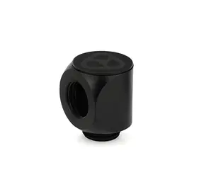 Thermal Grizzly DeltaMate Drehgelenk schwarz / Schwenkanschluss / 90° / G1/4"