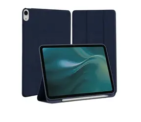 Etteri Flip-Hülle dunkelblau / für Apple iPad Air 4 2020/5 2022 10,9"/6 2024/7 2025 11" / mit Ständer
