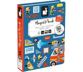 JANOD Magnetbuch Feuerwehrleute / Magnetbuch