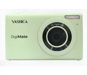 Yashica DigiMate 100, mintgrün / Digitalkamera / 8 MP / 18-facher Digitalzoom / 2,7"-Display / 4K-Video