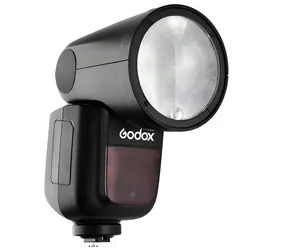 Godox V1 Canon / Blitzgerät mit Rundkopf / TTL / HSS / 76 Ws / Li- ION -Akku / Godox X 2,4 GHz